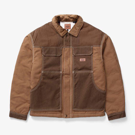 Takki Dickies Lucas Waxed Pocket Front Jacket Oranssi | DK0A4YJIG441, 0