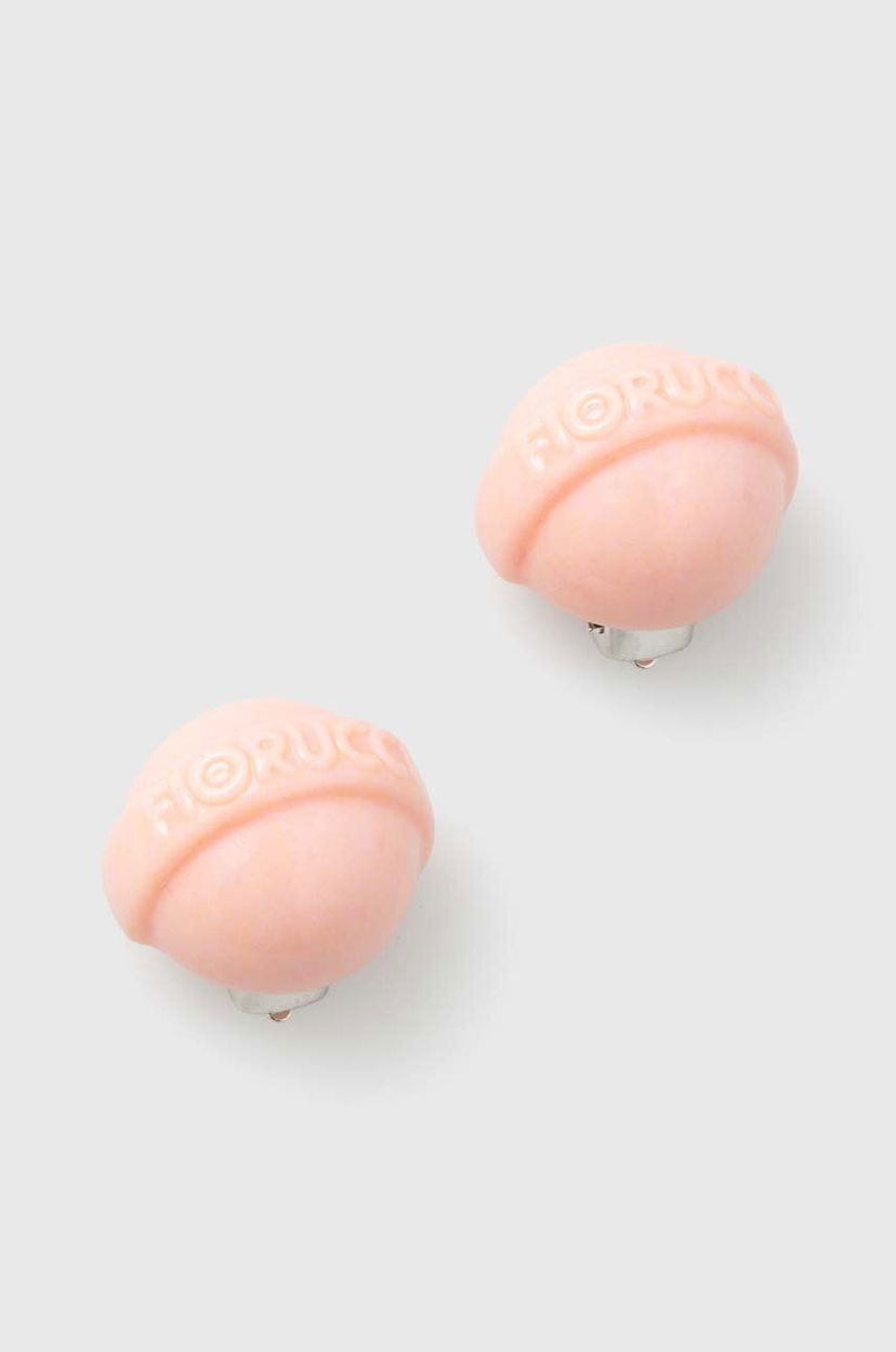 Korvakorut Fiorucci Fiorucci Mini Lollipop Clip Earrings Vaaleanpunainen | U01FPAJE145PT01PN02