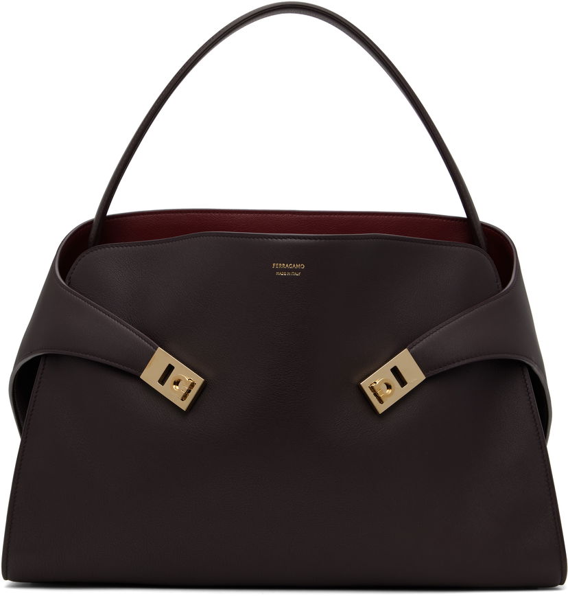 Käsilaukku FERRAGAMO Ferragamo Hug Soft L Shoulder Bag Violetti | 780519