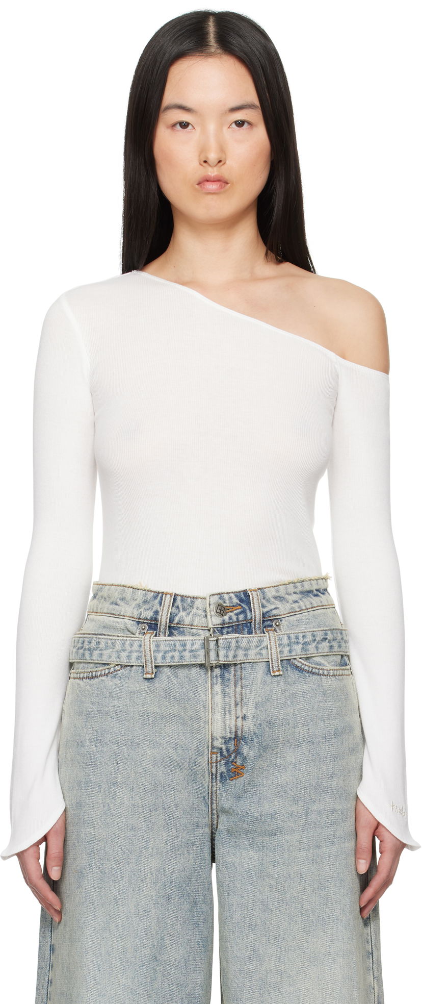 Body Ksubi Ksubi Blessings Love Sleeve Top Valkoinen | WSP25FT015