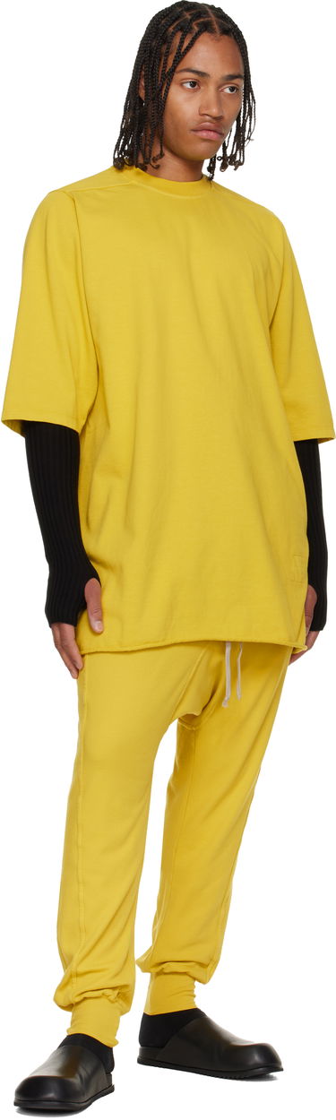 Verryttelyhousut Rick Owens DRKSHDW Concordians Drawstring Sweatpants Keltainen | DU02E7395 JDB, 3