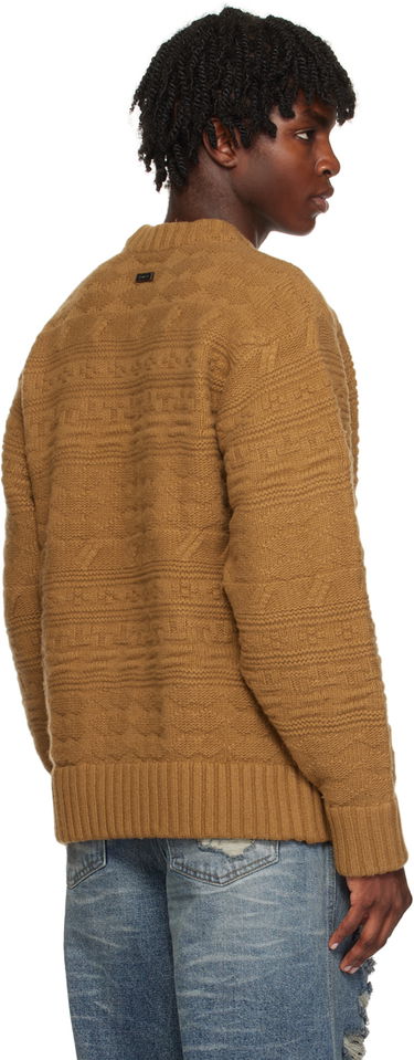 Villapaita ADER ERROR Oversized Knit Sweater Ruskea | BMADFWKT0305BG, 2
