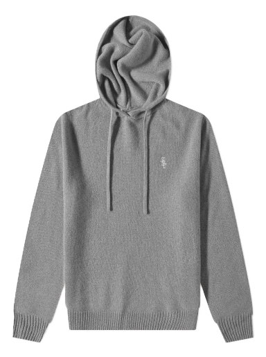 Huppari Sporty & Rich Iman Cashmere Hoody Harmaa | HO731GY