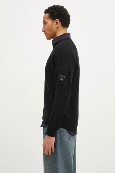 Villapaita C.P. Company Re-Wool Knit Cardigan Musta | 17CMKN253A006595A, 1