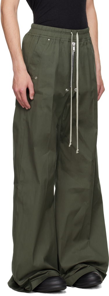 Housut Rick Owens Rick Owens Concordians Wide Bela Trousers Vihreä | RU02E1366 TE, 1