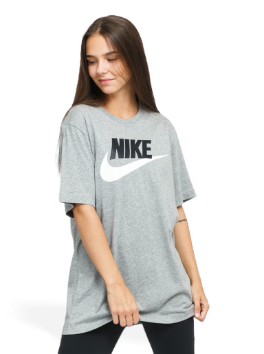 T-paita Nike NSW Tee Icon Futura Harmaa | AR5004-063
