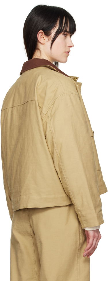 Takki rag & bone Rag & Bone Nonie 2-in-1 Twill Jacket Beige | WAW25S20167516, 2