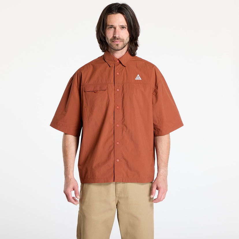Paita Nike ACG ACG "Orb Weaver" UV Repel Short-Sleeve Shirt Oranssi | HJ2883-245