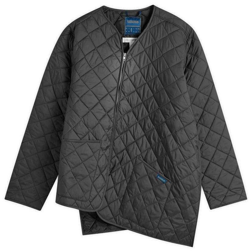Liivi Comme des Garçons Thornham Quilted Jacket Musta | FN-J521-1