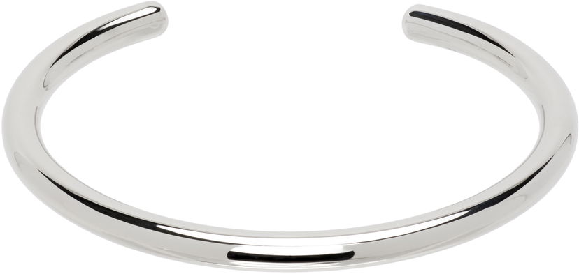 Rannerengas A.P.C. A.P.C. Jonc Circle Silver Bracelet Metallinen | MEACC-M70184