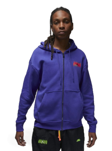 Huppari Jordan Flight MVP Full-Zip Hoodie Sininen | DQ7564-432