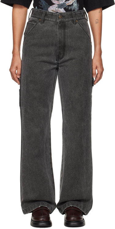 Jeans We11done We11done Carpenter Jeans Harmaa | WD-PT3-24-265-W-BK, 0