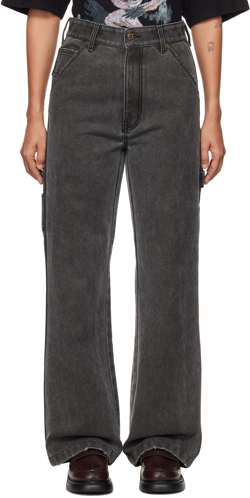 Jeans We11done We11done Carpenter Jeans Harmaa | WD-PT3-24-265-W-BK