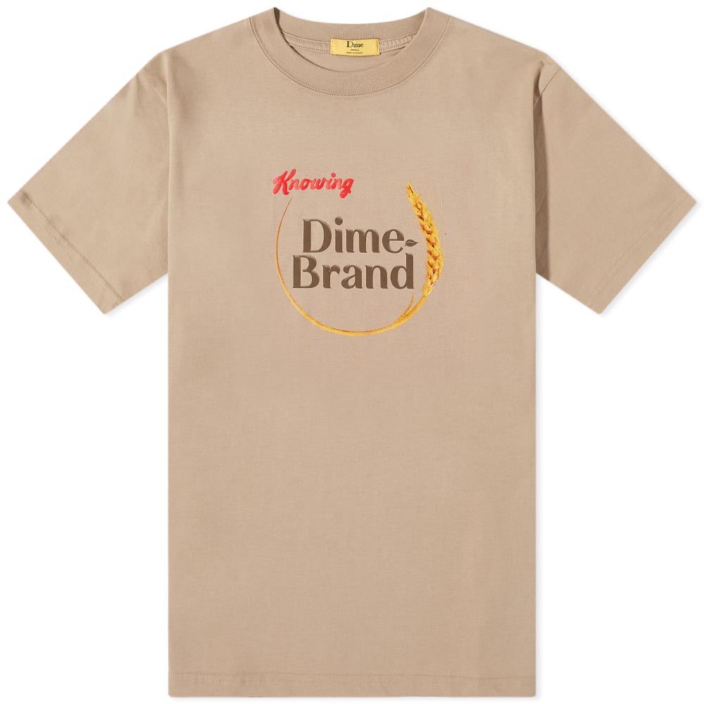 T-paita Dime Grain Tee Beige | DIMESU25CAM, 0