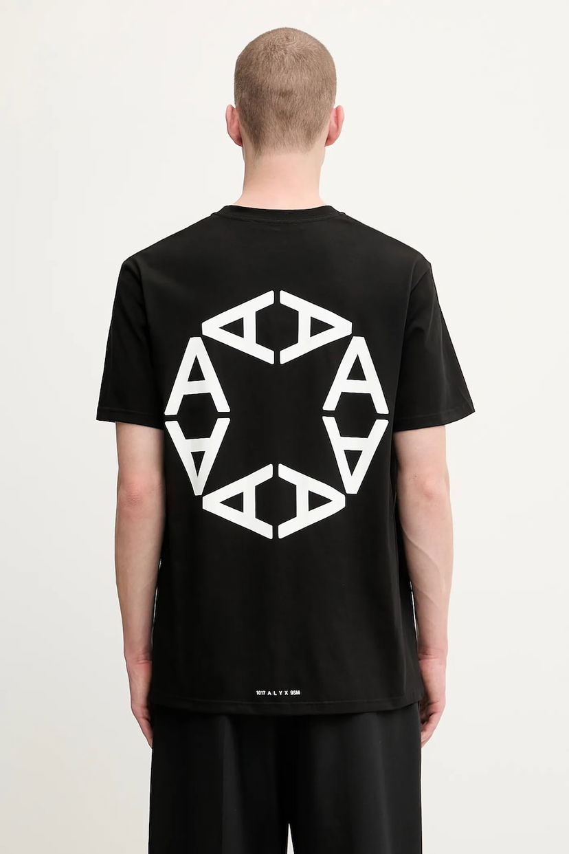 T-paita 1017 ALYX 9SM 1017 ALYX 9SM Circle Print T-Shirt Musta | AAMTS0508FA01