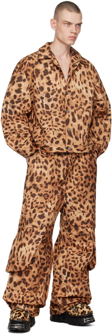 Takki We11done We11done Allover Print Jacket Ruskea | WD-JK1-23-245-U-BR, 3