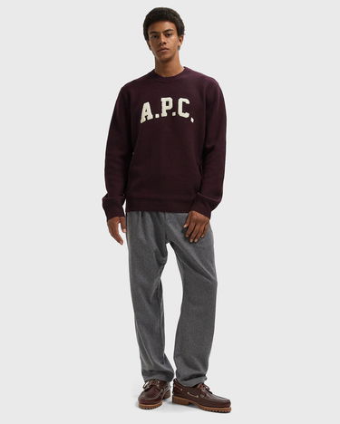Villapaita A.P.C. A.P.C. Jay Pullover Sweater Burgundia | WVBDK-H23458-GAC, 2