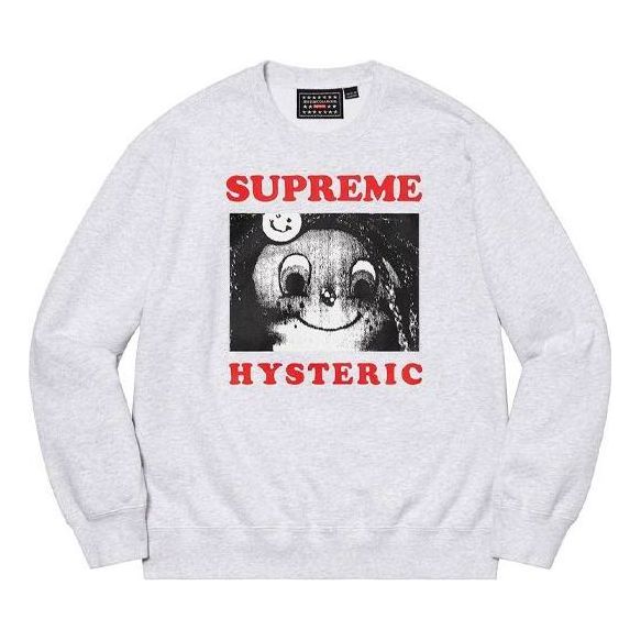 Villapaita Supreme Glamour Crewneck Harmaa | SUP-SS21-539