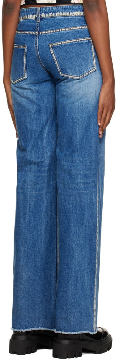 Jeans We11done We11done Worn Jeans Sininen | WD-DP3-22-382-W-BL, 2
