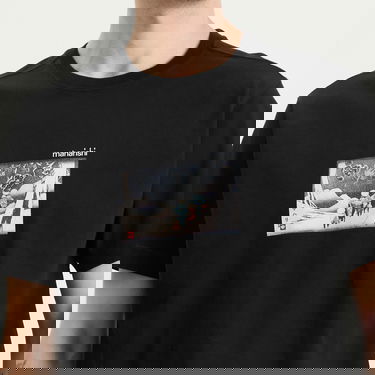 T-paita Maharishi Travellers In Snow Graphic Tee, Size Large Musta | 2213-BLK, 5