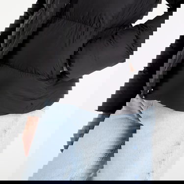 Puffer takki Tommy Hilfiger Tommy Hilfiger Down Hooded Puffer Jacket Musta | WW0WW45739 BDS, 1