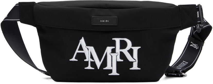 Vyötärölaukku AMIRI AMIRI Staggered Belt Bag Musta | AMBGSO1016