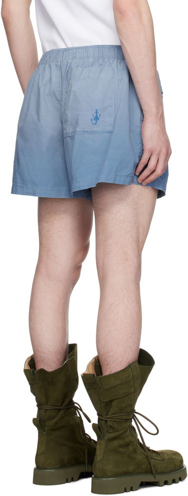 Shortsit JW Anderson JW Anderson Logo Print Shorts Sininen | SR0121-PG1764, 2