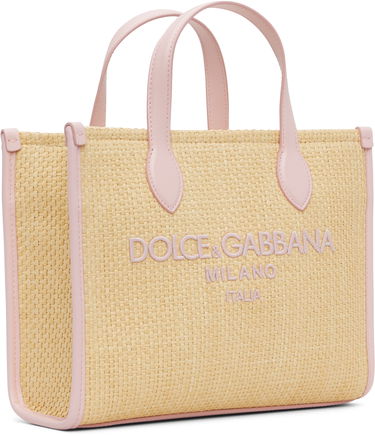 Kangaskassi Dolce & Gabbana Dolce & Gabbana Straw Tote Bag Beige | EB0252AY3108L851, 4