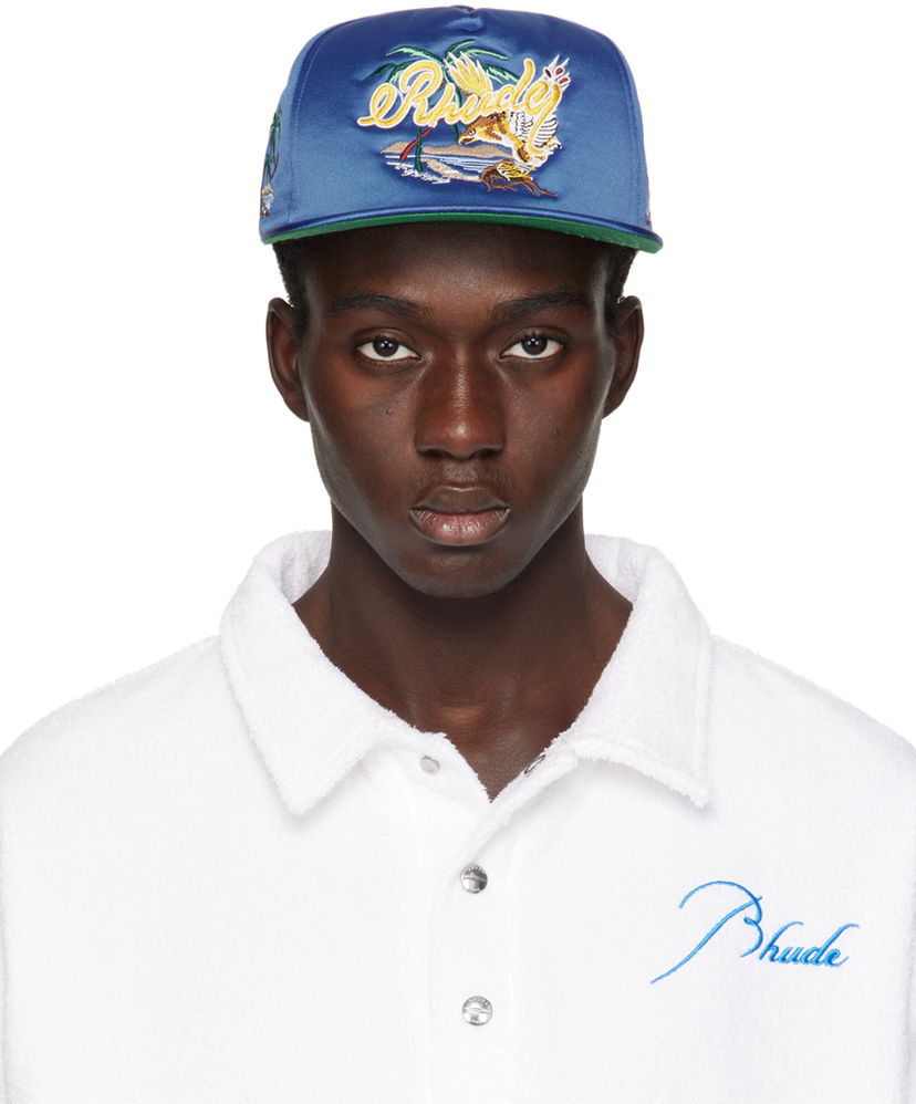 Korkki Rhude Palm Eagles Souvenir Cap Tummansininen | RHPS24HA06307302