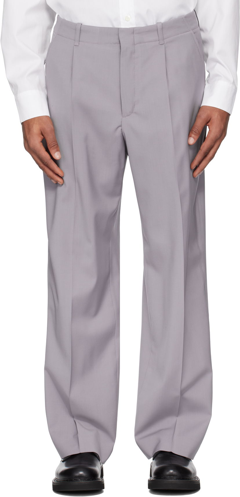Housut OUR LEGACY Our Legacy Borrowed Chino Trousers Harmaa | M2254BDL