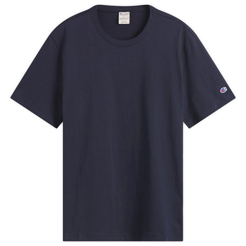 T-paita Champion Reverse Weave Loose Fit T-Shirt, Size Large Tummansininen | 220761-BS501