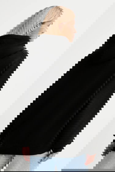 Huppari KENZO Kenzo Hoodie with Applique Musta | FF62HO4534MB, 2