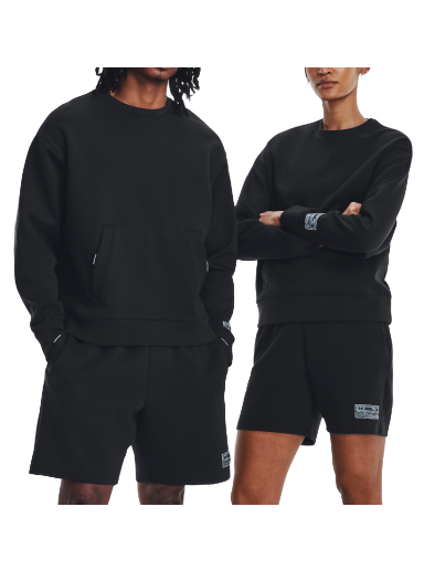 Huppari Under Armour Summit Knit Crew Neck Musta | 1377172-001