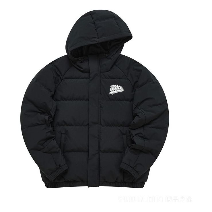 Puffer takki FILA Fusion Winter Down Jacket Musta | T11M242908F-BK