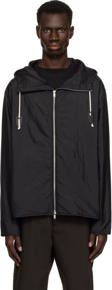 Tuulitakki Jil Sander Jil Sander Hooded Sportswear Jacket Musta | J47SW0012_J70003, 0