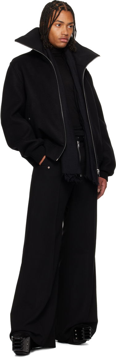 Bomber-takki Rick Owens Concordians Blixa Dracucollar Jacket Musta | RR02E1710 WSF, 3