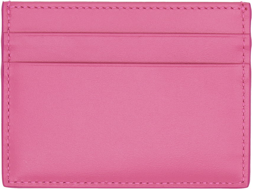 Lompakko Dolce & Gabbana Pink Embossed Card Holder Vaaleanpunainen | BI0330AG081, 1