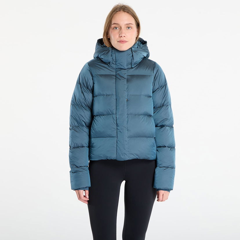 Puffer takki Columbia Columbia Amaze Puff Hooded Down Jacket Sininen | 2133714429