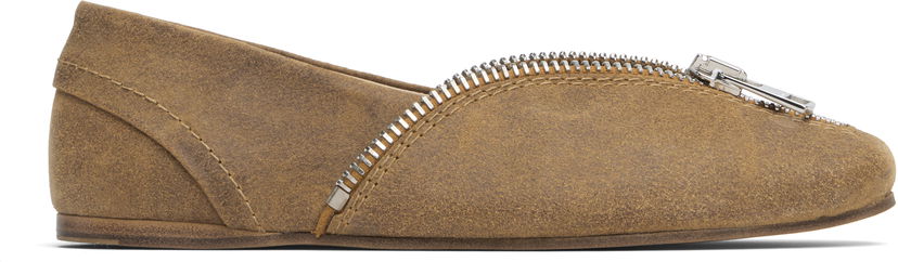 Tennarit ja kengät JW Anderson Biker Ballerina Flats Ruskea | BL0032-LA0319