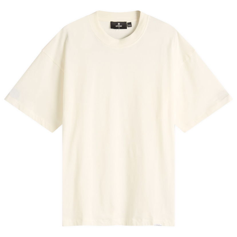 T-paita Represent Clo Oversized T-Shirt Initial, Size Large Valkoinen | INM4742-072