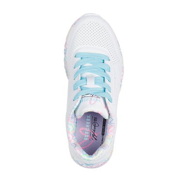 Tennarit ja kengät Skechers Uno Lite Valkoinen | 314976L-WPTQ, 3