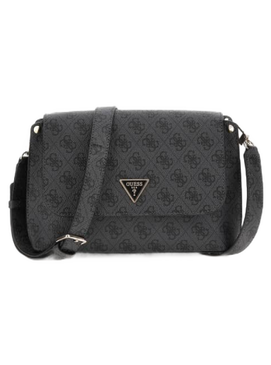 Käsilaukku GUESS Meridian 4G Logo Crossbody Musta | HWSG8778200