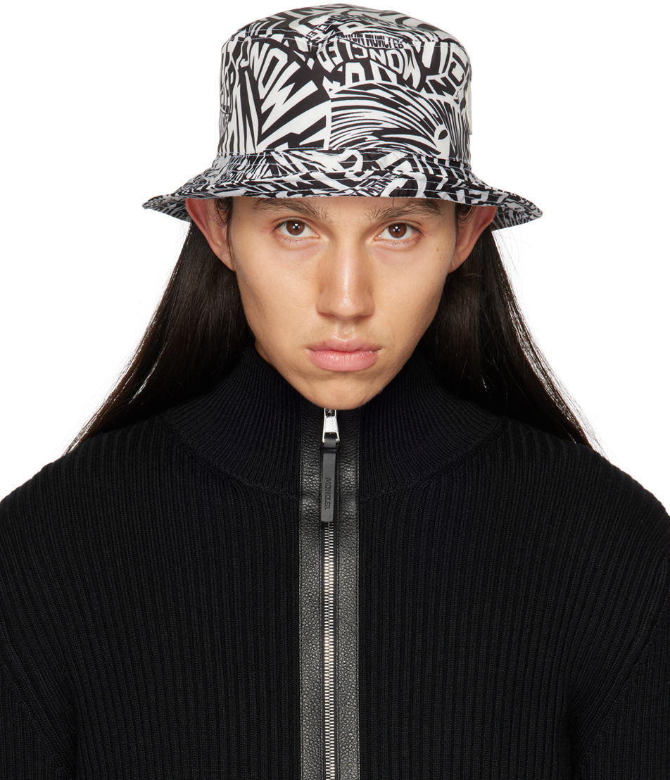 Hattu Moncler Graphic Bucket Musta | I10913B00014596M4, 0