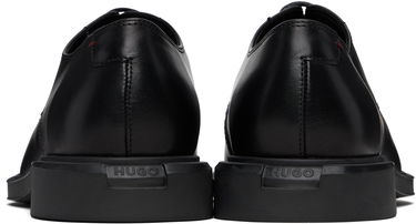 Tennarit ja kengät BOSS Rubber-Sole Leather Derbys Musta | 50529049, 1