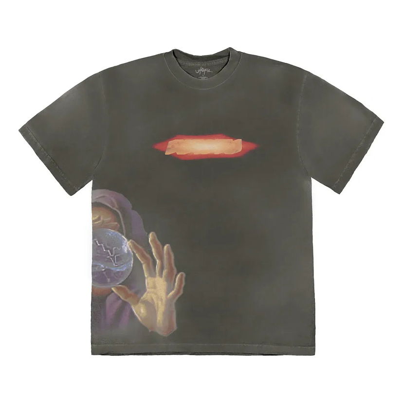 T-paita Cactus Jack by Travis Scott Travis Scott Screwed Up Graphic Tee Harmaa | TSUT-SS07