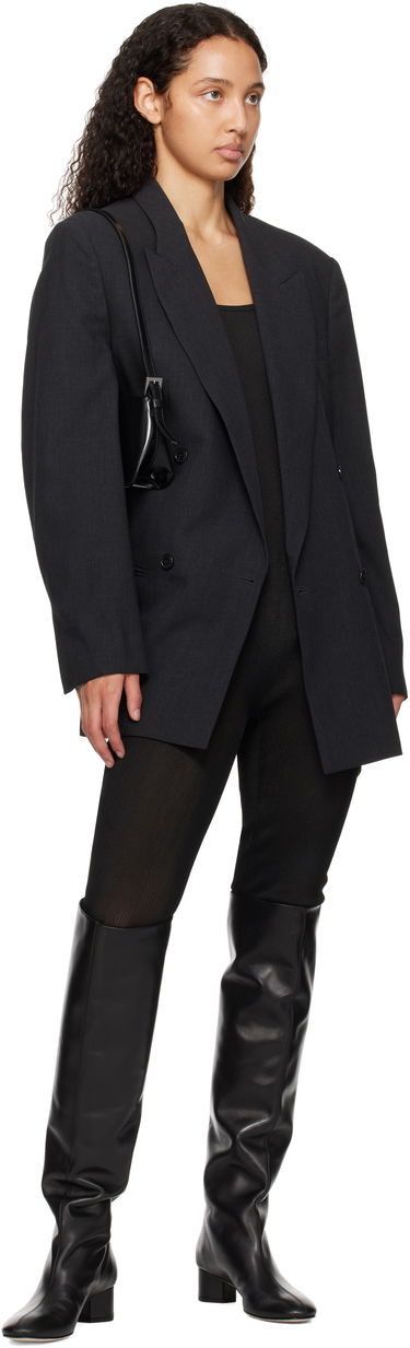 Vaatteet Aeyde Aeyde Willa Over-the-Knee Boots Musta | A11-KB-DUBR45RO115-FW24-800-001, 4