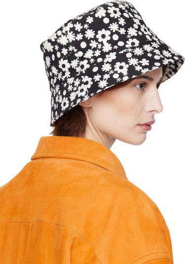 Hattu Marni Marni Pop Fields Bucket Hat Musta | CLZC0110PS UAC016, 4