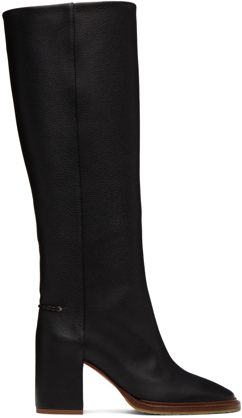 Tennarit ja kengät CHLOÉ Chloé Edith Knee-High Boots Musta | CHC21W519V3
