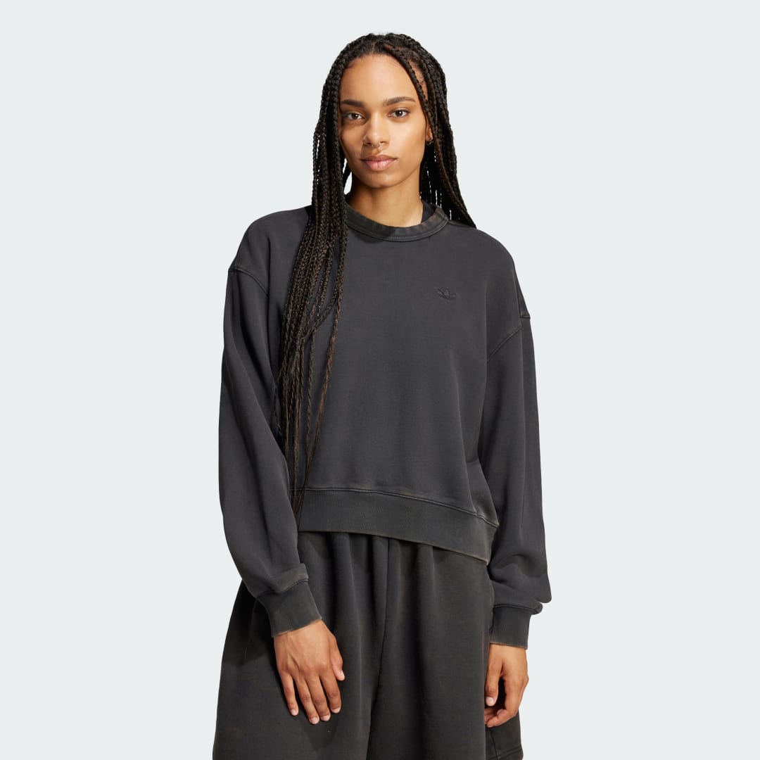 Huppari adidas Performance Premium Essentials Sweatshirt Musta | JP2515, 0