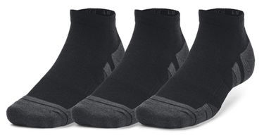 Sukat Under Armour Perfromance Tech Socks - 3pack Musta | 1379504-001, 1
